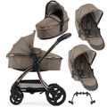 egg3 Twin Stroller - Mink