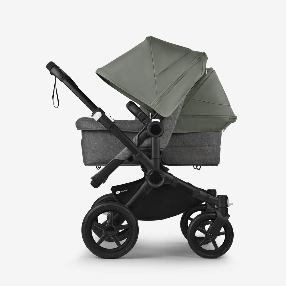 Bugaboo Donkey Duo Double Pushchair Forest Green/Grey Melange