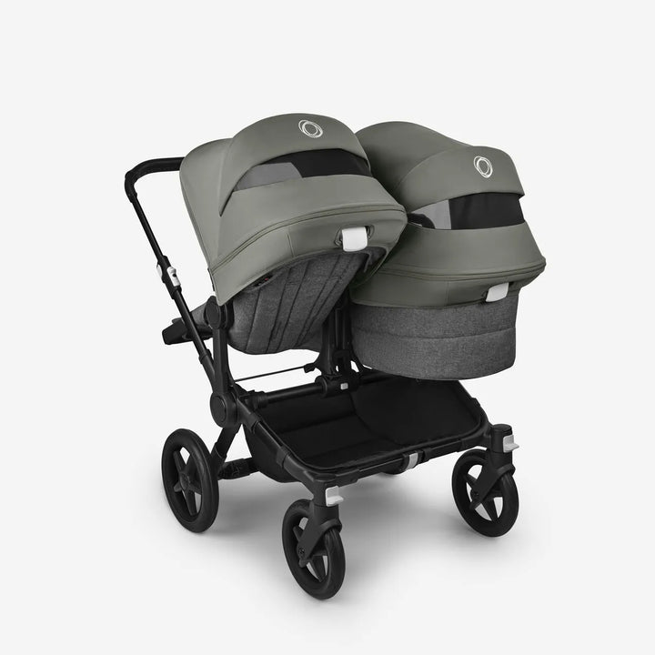 Bugaboo Donkey 5 Duo Double Pushchair - Forest Green/Grey Melange/Black