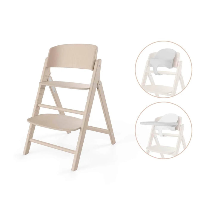 Cybex Click & Fold 3in1 Highchair - All Natural