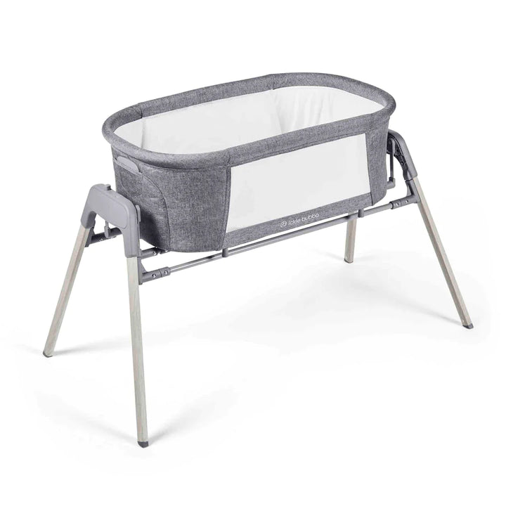 Ickle Bubba Drift Gliding Crib - Grey