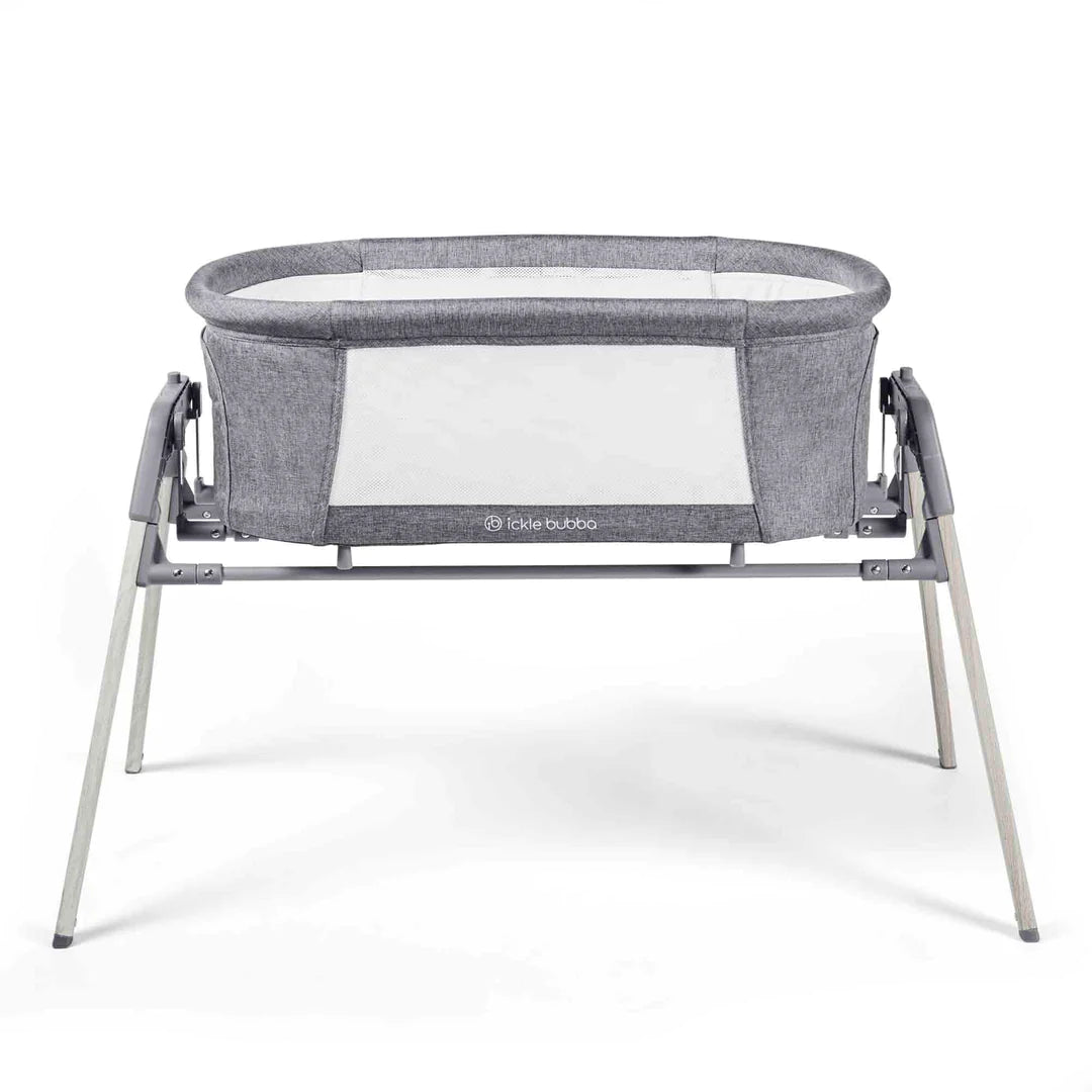 Ickle Bubba Drift Gliding Crib - Grey