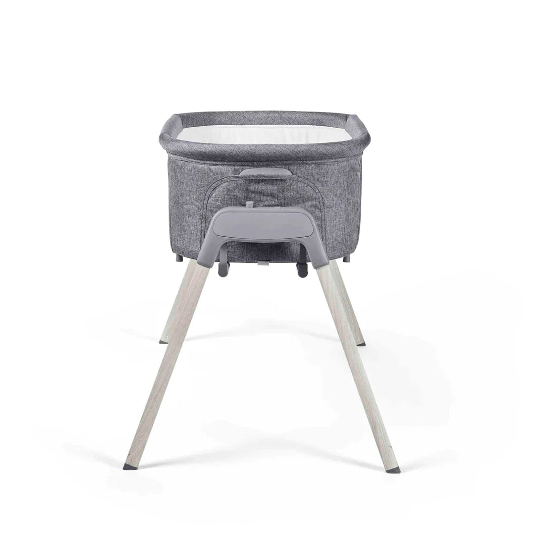 Ickle Bubba Drift Gliding Crib - Grey