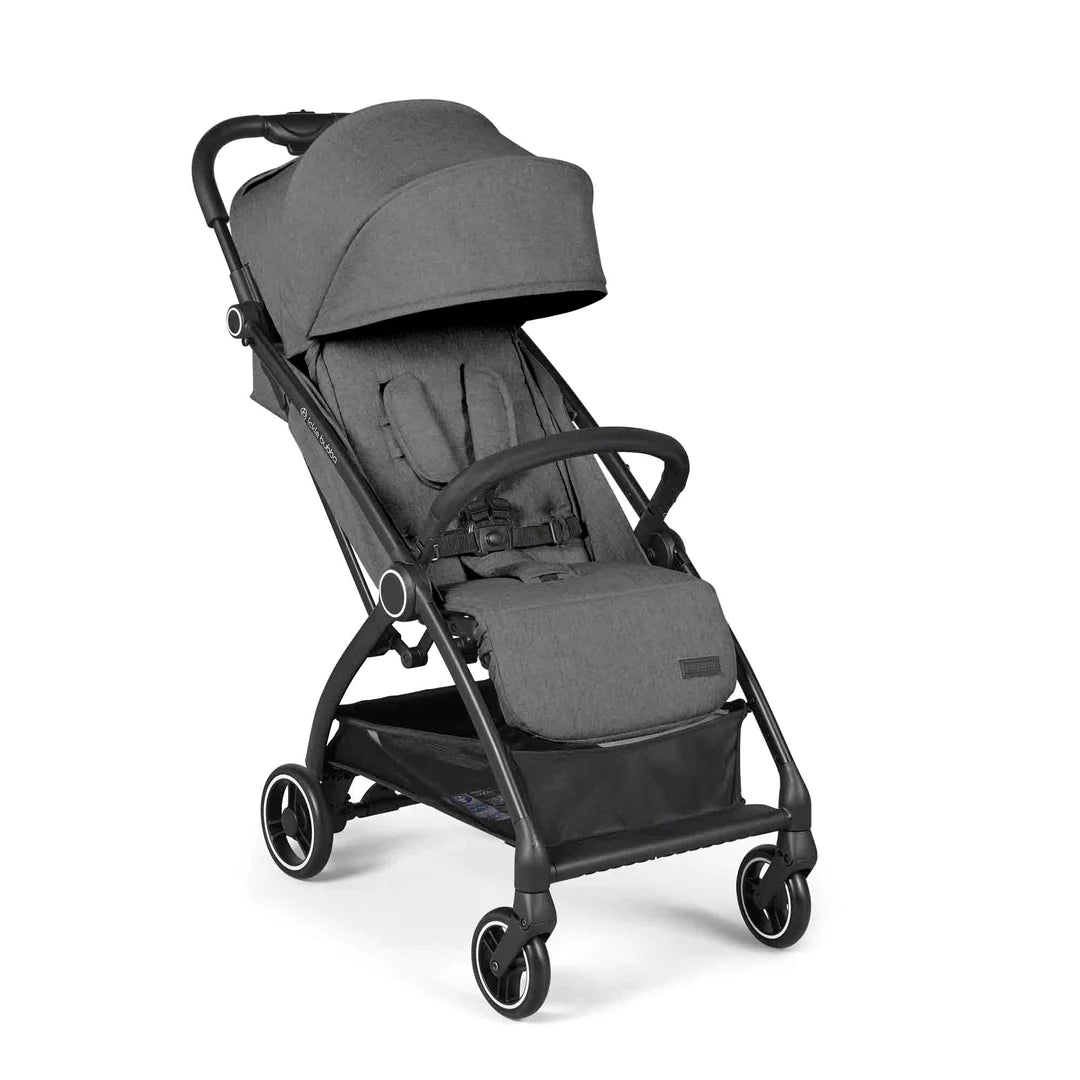 Ickle Bubba Aries Auto Fold Compact Stroller - Graphite Grey