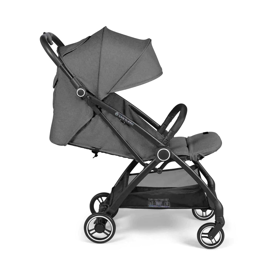 Ickle Bubba Aries Auto Fold Compact Stroller - Graphite Grey