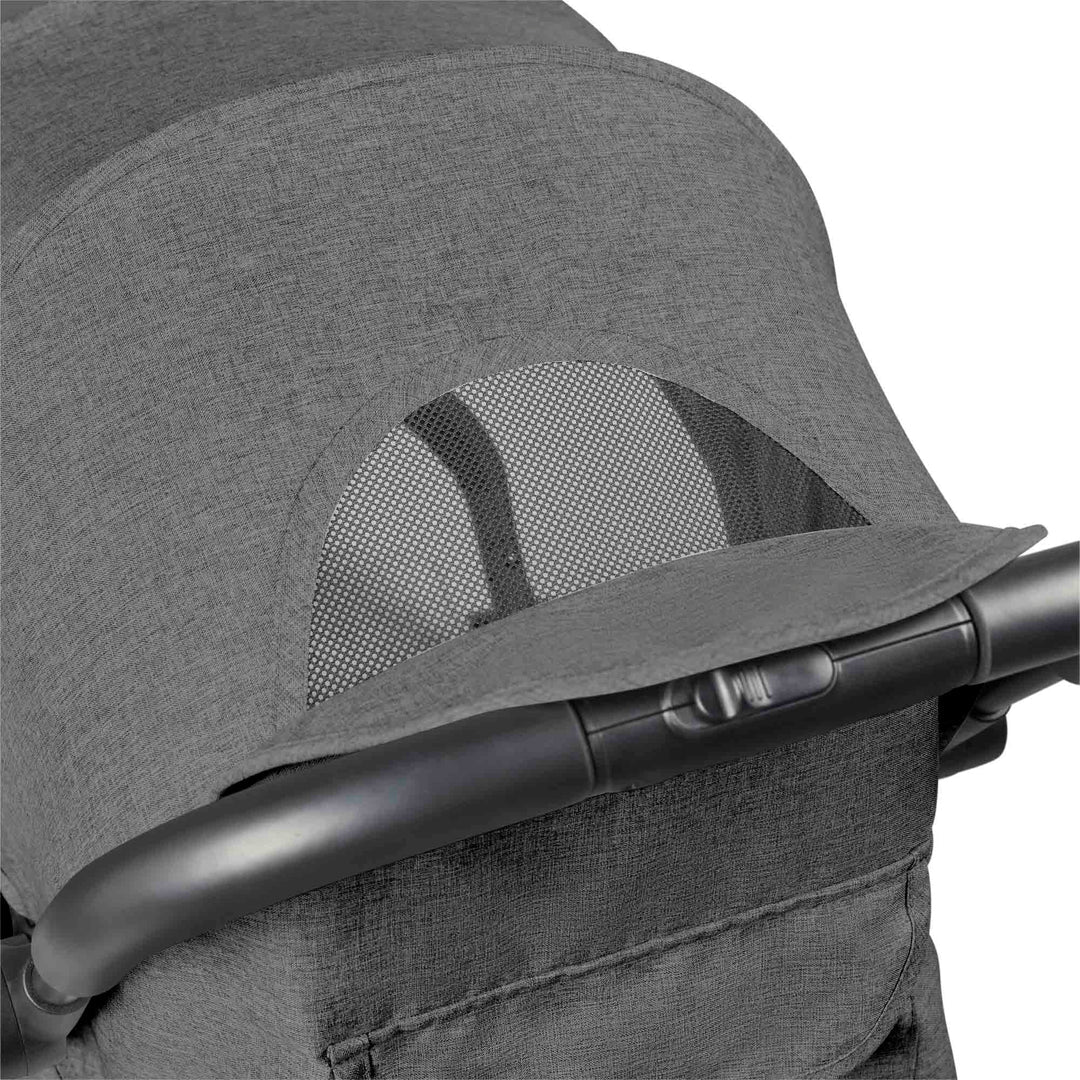 Ickle Bubba Aries Auto Fold Compact Stroller - Graphite Grey