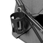 Ickle Bubba Aries Auto Fold Compact Stroller - Graphite Grey