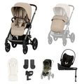 Cybex Talos S Lux 10-Piece Cloud G Travel System Bundle - Almond Beige