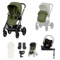 Cybex Talos S Lux 10-Piece Cloud G Travel System Bundle - Moss Green