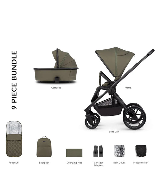 Venicci Tinum Edge 2in1 Travel System - Moss