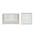 Obaby Nika 2 Piece Room Set - Grey Wash & White