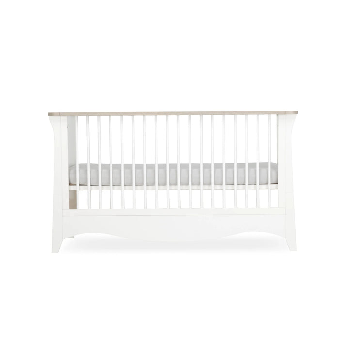 Cuddleco Clara Cot Bed - White & Ash