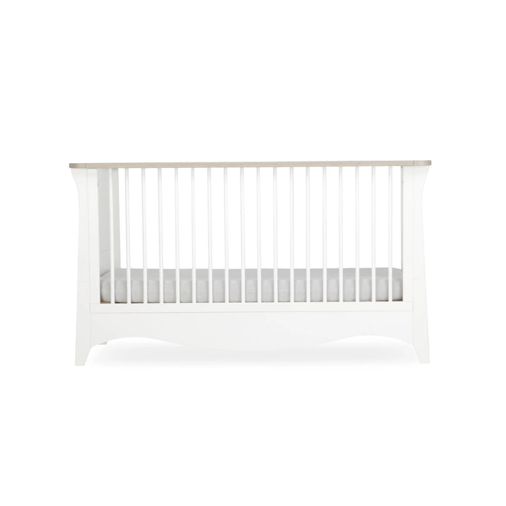 Cuddleco Clara Cot Bed - White & Ash