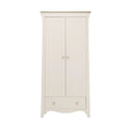CuddleCo Clara 2 Door Nursery Wardrobe - Cashmere & Ash