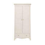 CuddleCo Clara 2 Door Nursery Wardrobe - Cashmere & Ash