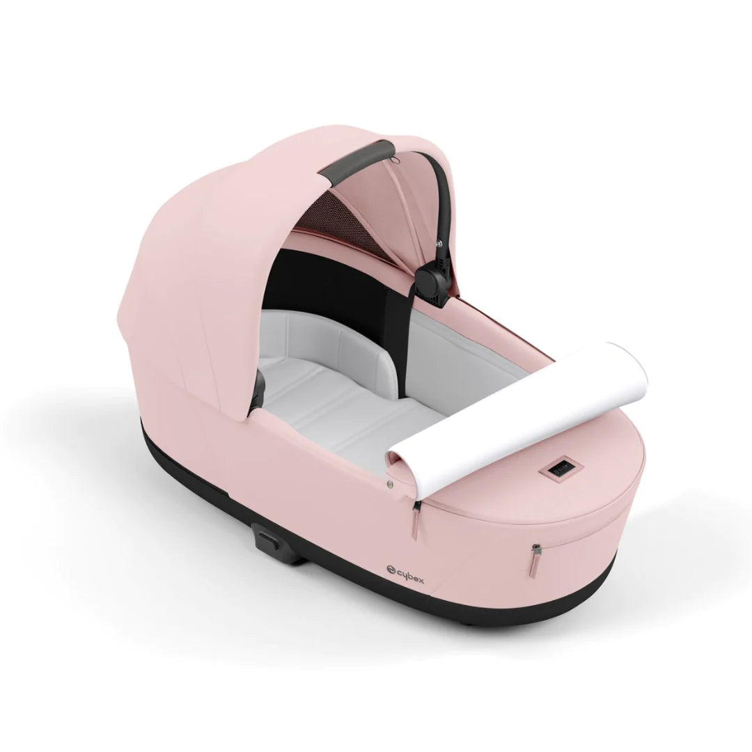 Cybex Priam Pushchair & Cloud T Travel System - Peach Pink & Rose Gold