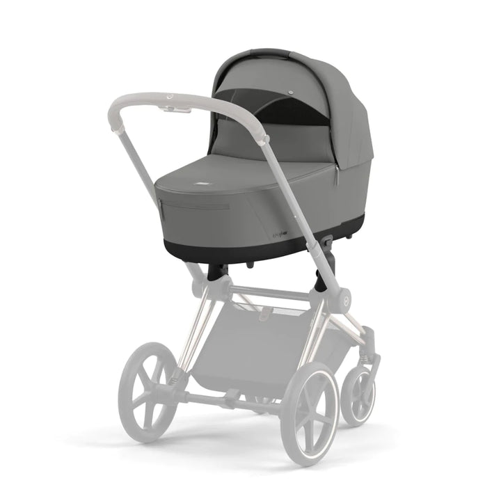 Cybex Priam Pushchair & Cloud T Travel System - Mirage Grey & Matt Black Chassis