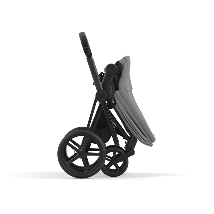 Cybex Priam Pushchair & Cloud T Travel System - Mirage Grey & Matt Black Chassis