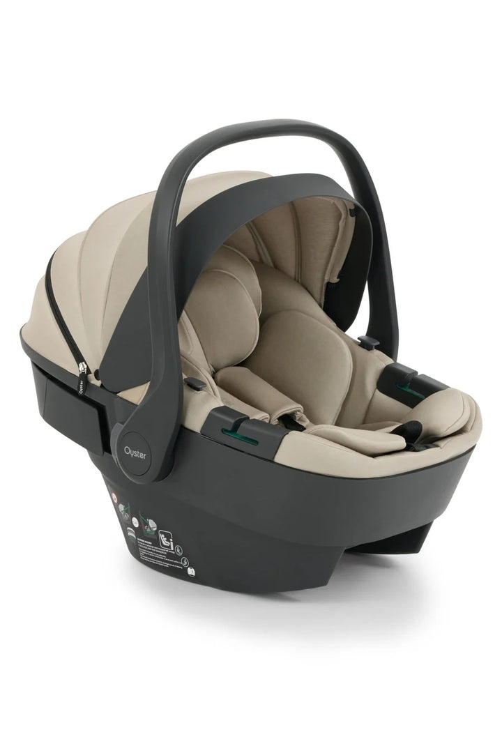 Oyster4 Luxury Travel System Bundle Inc Capsule 360 Car Seat - Buttermilk