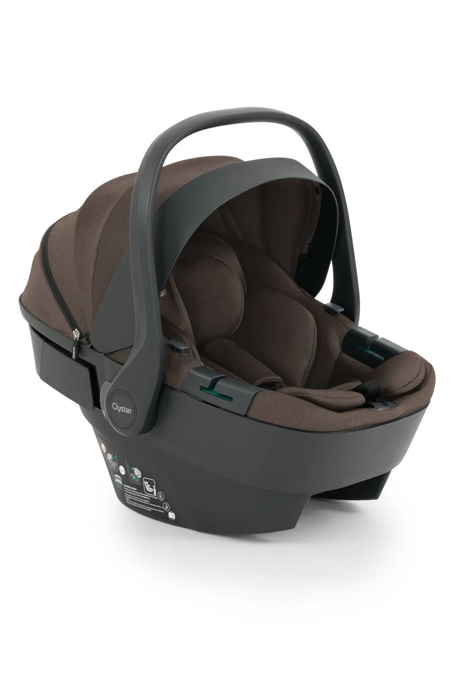 Oyster4 Luxury Travel System Bundle Inc Capsule 360 Car Seat - Chocolate Velvet