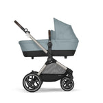 Cybex Eos Pushchair & 9 Piece Aton B2 Car Seat Bundle - Sky Blue
