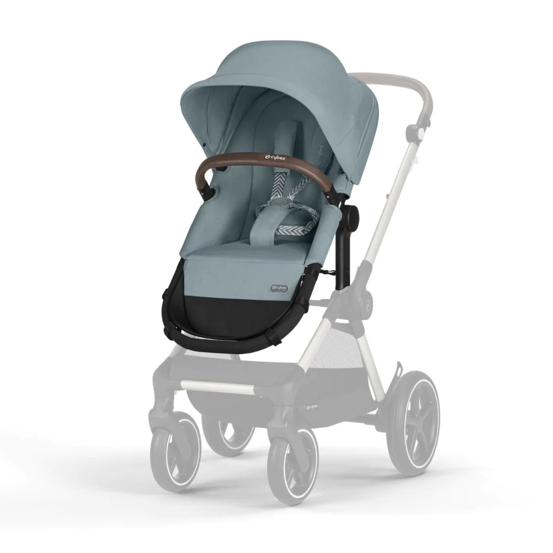 Cybex Eos Pushchair & Cloud T Car Seat Bundle - Sky Blue