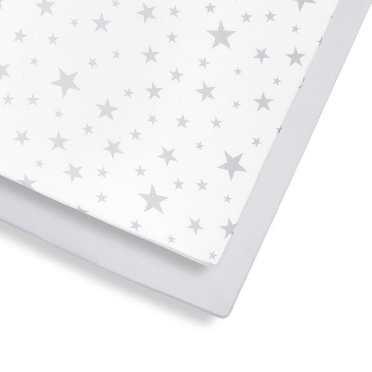 Snuz Cot & Cot Bed 2 Pack Fitted Sheet – Stars