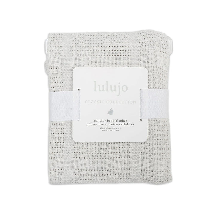 Lulujo Cellular Blanket - Grey