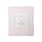 Lulujo Cellular Blanket - Pink