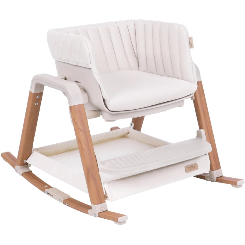 Tutti Bambini Nova Highchair-White/Oak