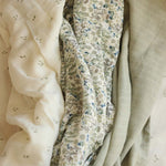 Avery Row 3 Pack Organic Baby Muslin Squares - Riverbank