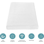 Tutti Bambini Pocket Spring Cot Mattress (120 x 60cm)