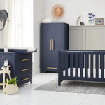 Tutti Bambini Tivoli 3 Piece Nursery Set - Navy Blue