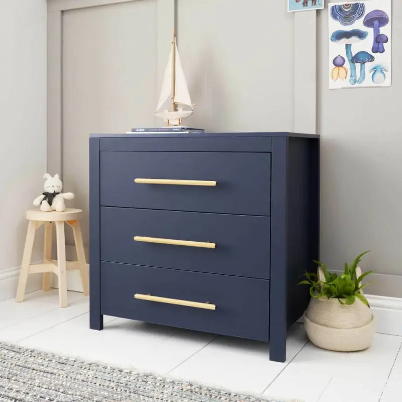 Tutti Bambini Tivoli 3 Piece Nursery Set - Navy Blue