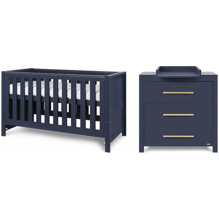 Tutti Bambini Tivoli 2 Piece Nursery Set - Navy Blue