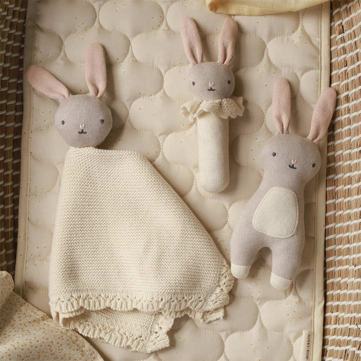 Avery Row Cuddle Cloth - Blushing Bunny