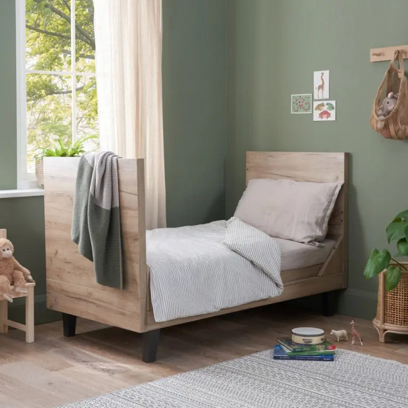 Tutti Bambini Como 3 Piece Roomset - Distressed Oak/Slate Grey
