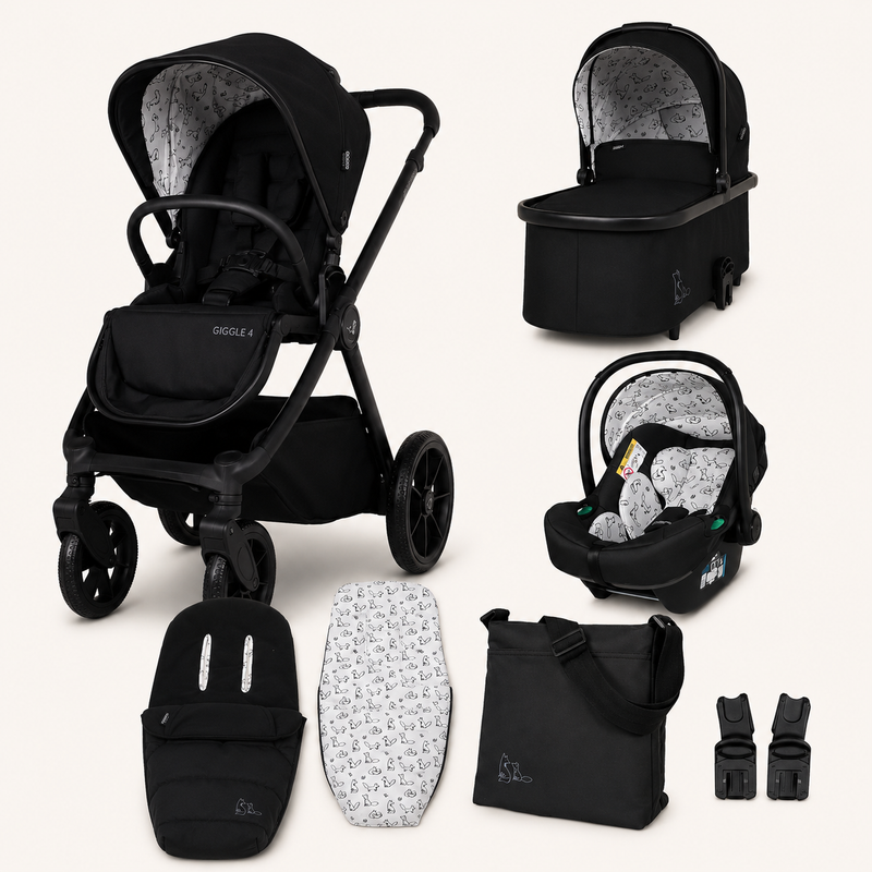 Cosatto Giggle 4 Car Seat + Accessory Bundle - Foxed