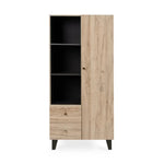 Tutti Bambini Como 3 Piece Roomset - Distressed Oak/Slate Grey