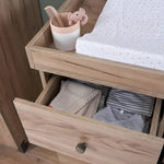 Tutti Bambini Como 3 Piece Roomset - Distressed Oak/Slate Grey