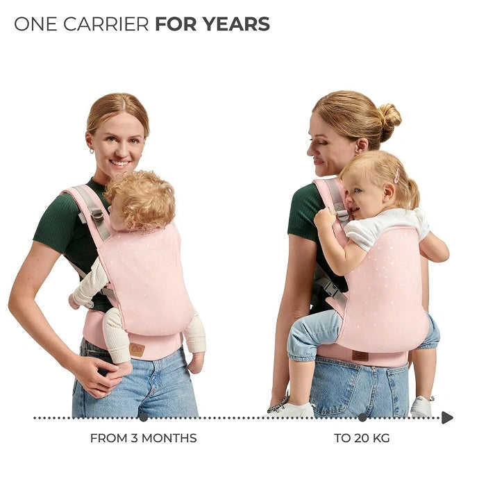 Kinderkraft Nino Confetti Baby Carrier - Pink