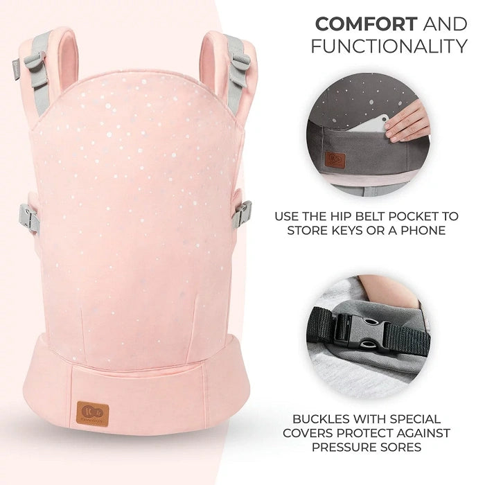 Kinderkraft Nino Confetti Baby Carrier - Pink