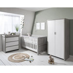 Tutti Bambini Modena 3 Piece Room Set - Grey Ash/White