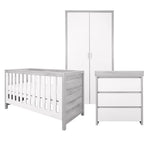 Tutti Bambini Modena 3 Piece Room Set - Grey Ash/White