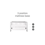 Tutti Bambini Modena 3 Piece Room Set - Grey Ash/White