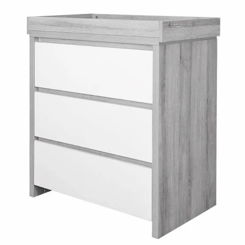 Tutti Bambini Modena 2 Piece Room Set - Ash Grey/White