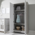 Tutti Bambini Modena 3 Piece Room Set - Grey Ash/White