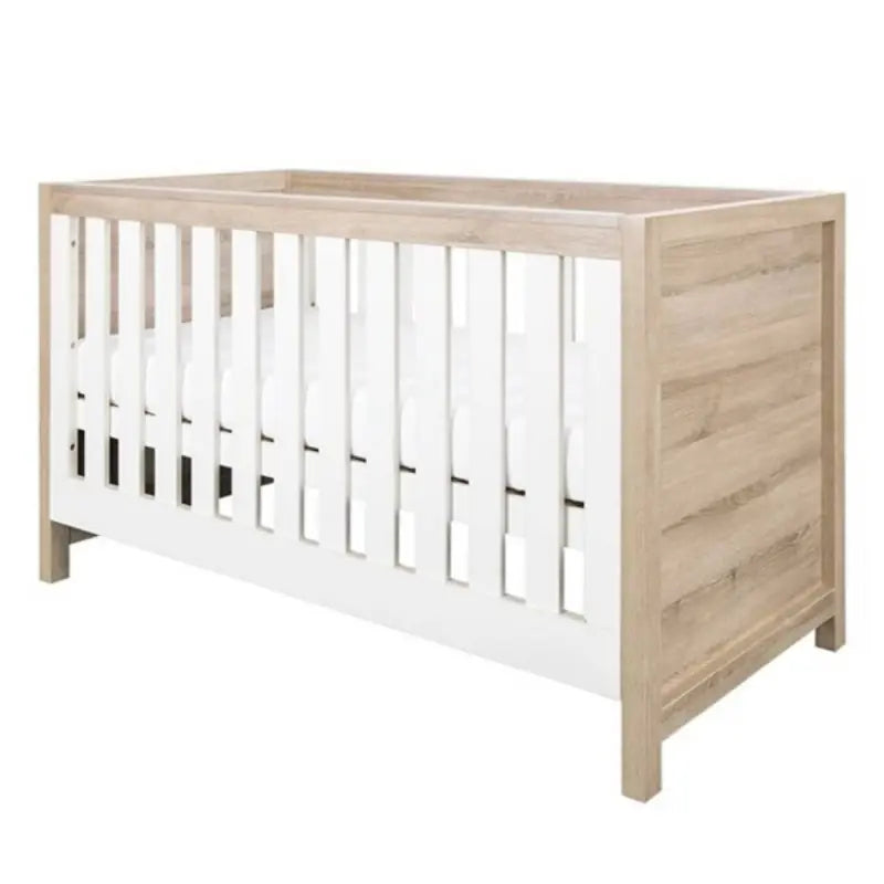 Tutti Bambini Modena 2 Piece Room Set-White and Oak