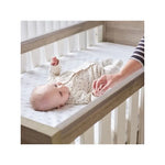 Tutti Bambini Modena Complete Nursery Bundle with Mattress, Bedding, Storage & Shelving - White/Oak