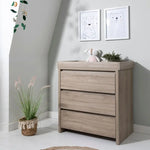 Tutti Bambini Modena 3 Piece Room Set - Oak